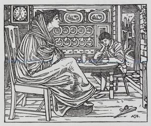 Hans Christian Andersen: Tuk Little (litho)
