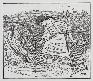 Hans Christian Andersen: The Girl who trod on the loaf (litho) 作者 亚瑟·约瑟夫·加斯金
