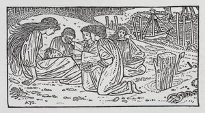 安徒生：小美人鱼（石版画） 作者 亚瑟·约瑟夫·加斯金
