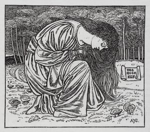 Hans Christian Andersen: The Rose Elf (litho)