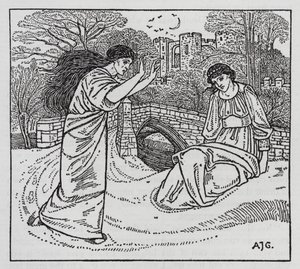 Hans Christian Andersen: The Story of a Mother (litho) 作者 亚瑟·约瑟夫·加斯金