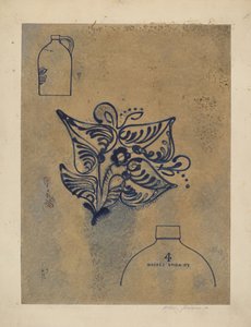 水壶，约1937年。 作者 亚瑟马修斯