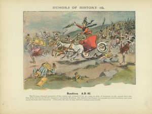 Boadicea.公元 61 年（彩色石版画） 作者 阿瑟·莫兰德