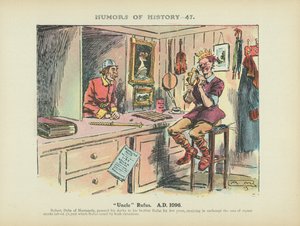 鲁弗斯 "叔叔"。公元 1096 年（彩色石版印刷） 作者 阿瑟·莫兰德