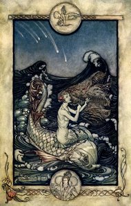 仲夏夜之梦 作者 亚瑟·拉克汉姆（Arthur Rackham）