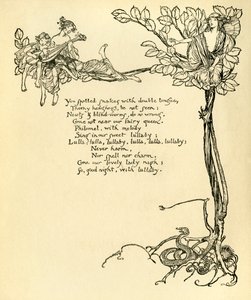 仲夏夜之梦 作者 亚瑟·拉克汉姆（Arthur Rackham）