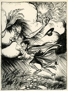 阿索普斯寓言 作者 亚瑟·拉克汉姆（Arthur Rackham）