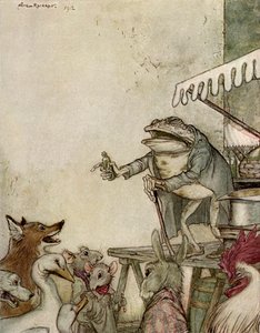 阿索普斯寓言 作者 亚瑟·拉克汉姆（Arthur Rackham）