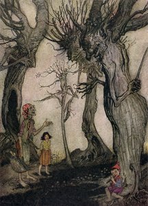 阿索普斯寓言 作者 亚瑟·拉克汉姆（Arthur Rackham）