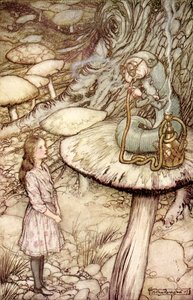 刘易斯卡罗尔的“爱丽丝梦游仙境” 作者 亚瑟·拉克汉姆（Arthur Rackham）