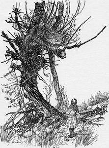 爱丽丝漫游奇境记》，刘易斯-卡罗尔著 作者 亚瑟·拉克汉姆（Arthur Rackham）