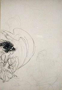 在泵房（纸上铅笔 作者 亚瑟·拉克汉姆（Arthur Rackham）