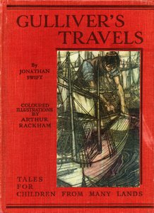 Gullivers由Johnathan Swift旅行 作者 亚瑟·拉克汉姆（Arthur Rackham）