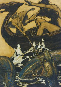 埃达的插图 作者 亚瑟·拉克汉姆（Arthur Rackham）