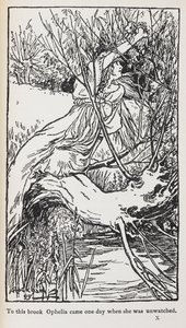 哈姆雷特》插图 作者 亚瑟·拉克汉姆（Arthur Rackham）
