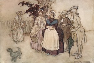 里普·范·温克尔（Rip Van Winkle），1907年 作者 亚瑟·拉克汉姆（Arthur Rackham）