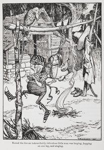 侏儒矮人 作者 亚瑟·拉克汉姆（Arthur Rackham）