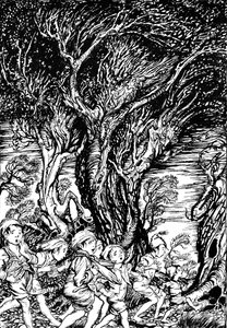亚瑟拉克姆童话书 作者 亚瑟·拉克汉姆（Arthur Rackham）