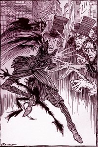 埃德加爱伦坡的堕落者 作者 亚瑟·拉克汉姆（Arthur Rackham）