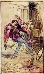威廉莎士比亚的驯悍记 作者 亚瑟·拉克汉姆（Arthur Rackham）