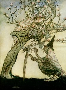 两姐妹 作者 亚瑟·拉克汉姆（Arthur Rackham）