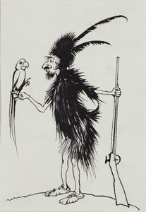 Ting-a-Ting Tang可怜的老鲁宾逊漂流记 作者 亚瑟·拉克汉姆（Arthur Rackham）