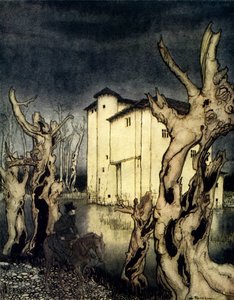 未知的图片 作者 亚瑟·拉克汉姆（Arthur Rackham）