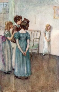 简·奥斯汀的Northanger修道院的插图 作者 亚瑟·沃利斯·米尔斯