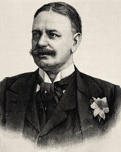 伯纳德-冯-布洛（1849-1929 年）。罗马帝国宰相（1900-1909 年）。蚀刻版画 作者 艺术家未知