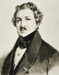 达盖尔，路易-雅克-曼德（1787-1851 年）。英国发明家，改进了摄影术。文学。 作者 艺术家未知