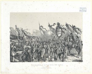 1848 年 3 月 13 日和 14 日阵亡将士的葬礼 作者 艺术家未知