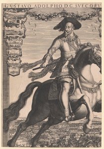 瑞典国王古斯塔夫斯-阿道夫（Gustavus Adolphus of Sweden 作者 艺术家未知