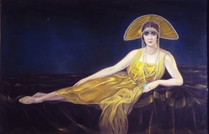 瓦利-托斯卡尼尼的肖像，1925年。