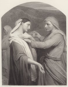 露丝和娜奥米 作者 艾瑞·谢弗（Ary Scheffer）