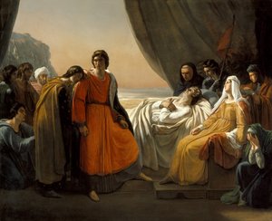 圣路易斯之死c。 1817年 作者 艾瑞·谢弗（Ary Scheffer）
