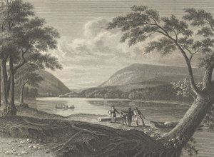 特拉华水峡，1830年。 作者 阿舍·布朗·杜兰德