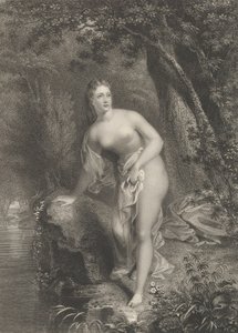 Musidora, 1825. 作者 阿舍·布朗·杜兰德