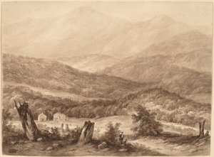 白山（？） 作者 阿舍·布朗·杜兰德