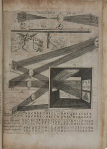 光影，1646的伟大艺术。 作者 阿塔纳修斯·基歇尔