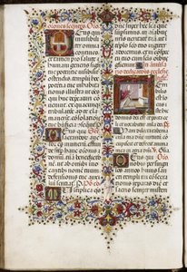 托马斯-詹姆斯（Thomas James）的 Missal：页面上有两个首字母缩写：祭坛和教堂的落成。