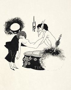奥斯卡-王尔德的《莎乐美》插图 作者 奥布里（后）比尔兹利