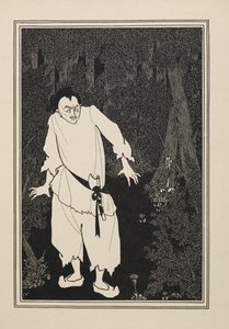 林中的阿里巴巴，选自《五十幅图画集 作者 奥布里·比尔兹利