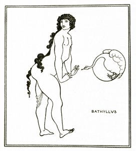 Bathyllus，c.1894 作者 奥布里·比尔兹利