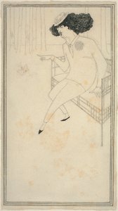 J.M. 惠斯勒的讽刺画 作者 奥布里·比尔兹利