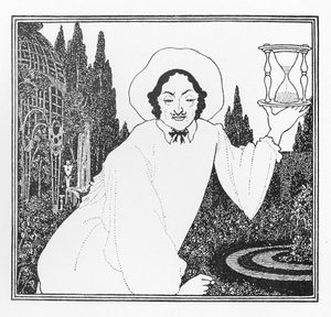 封面设计为&39;The Pierrot of the Minute&39;，1897 作者 奥布里·比尔兹利
