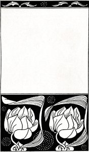 《做女人的女人》的封面设计，1914年 作者 奥布里·比尔兹利