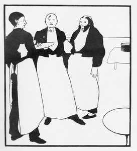 Garcons de Cafe, illustration form 
