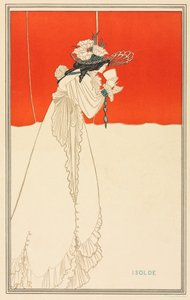 伊索尔德（Isolde），1895年。 作者 奥布里·比尔兹利