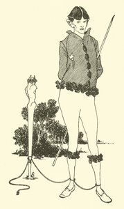 自画像 作者 奥布里·比尔兹利