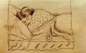 伊丽莎白，睡着了 作者 奥古斯特·马克